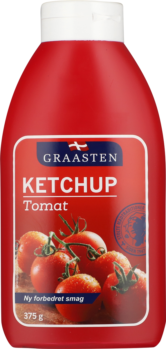 Gråsten Graasten ketchup K&K 500 ml