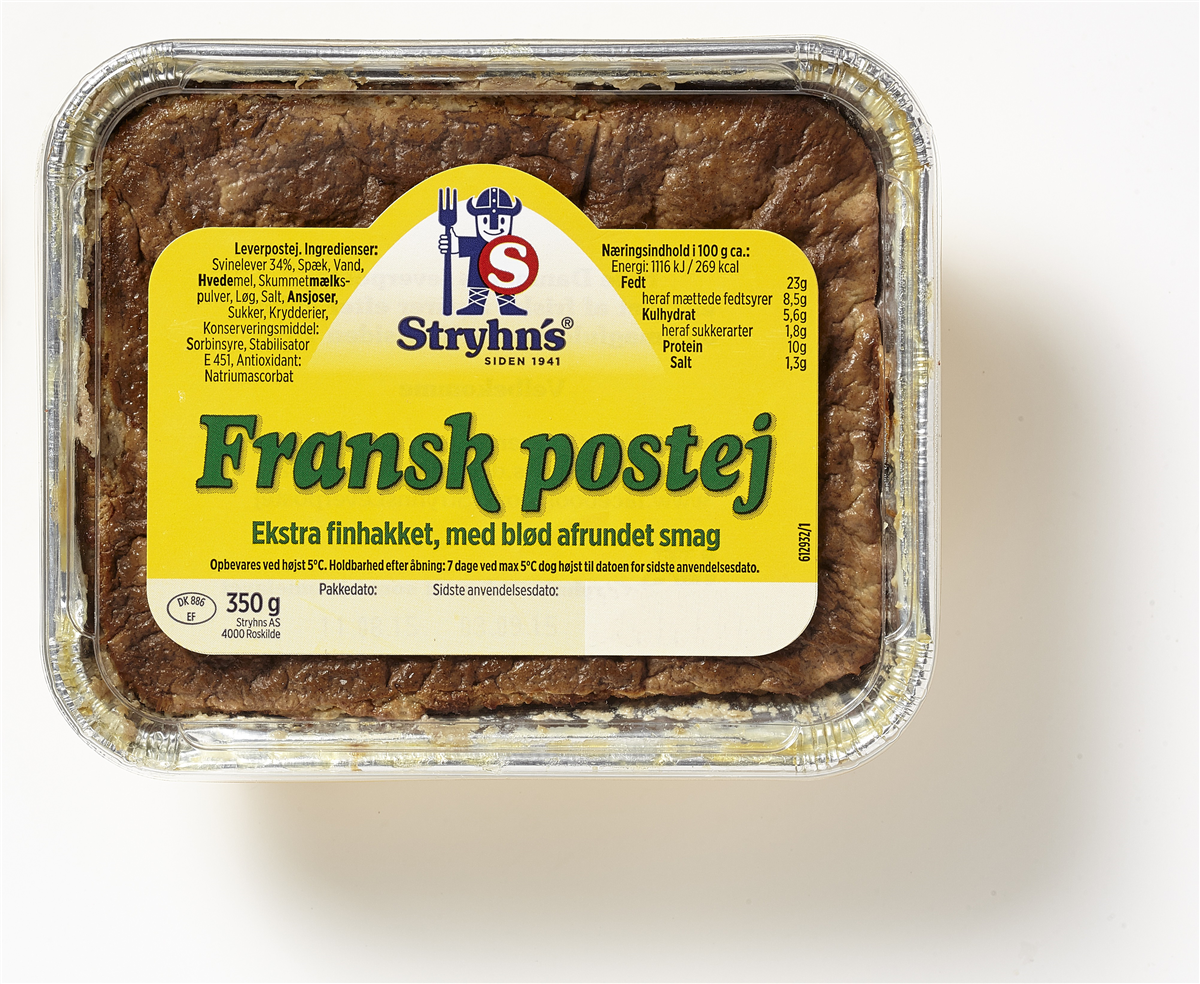 Stryhns fransk postej 400 g