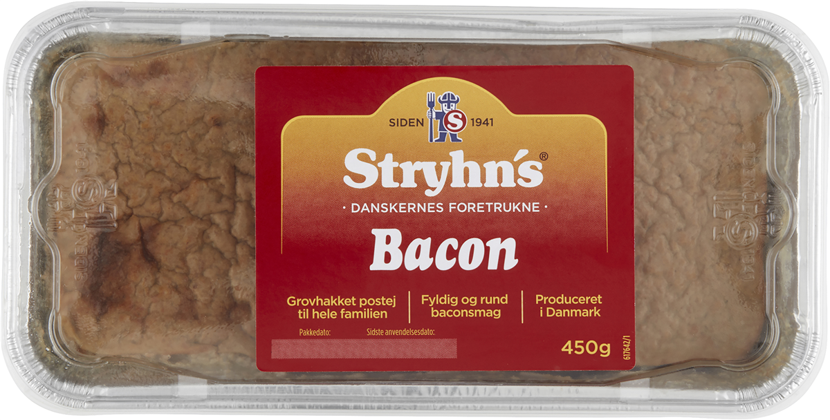 Stryhns leverpostej bacon 400 g