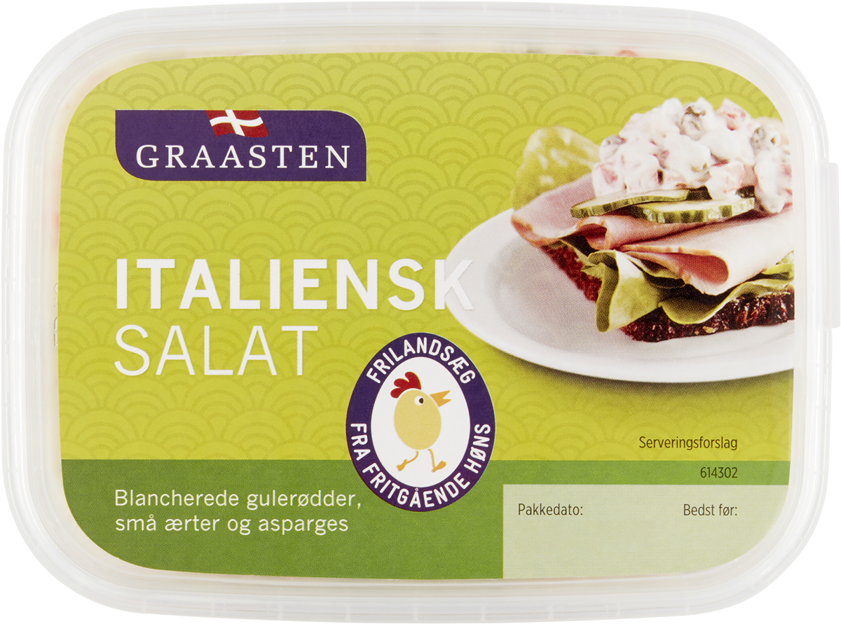 Gråsten Graasten italiensk salat 250 g