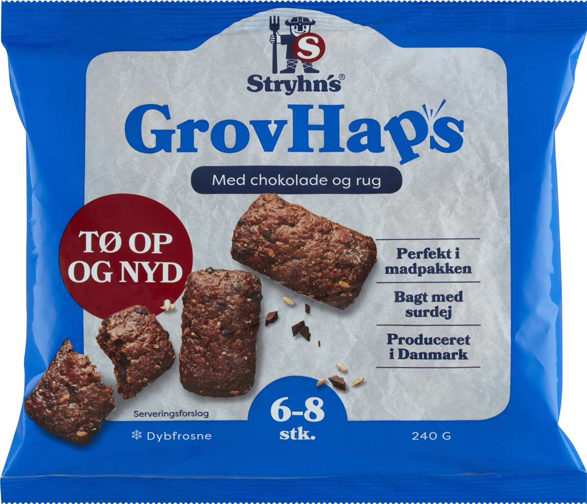 Grovhaps m/chokolade KK 240 g