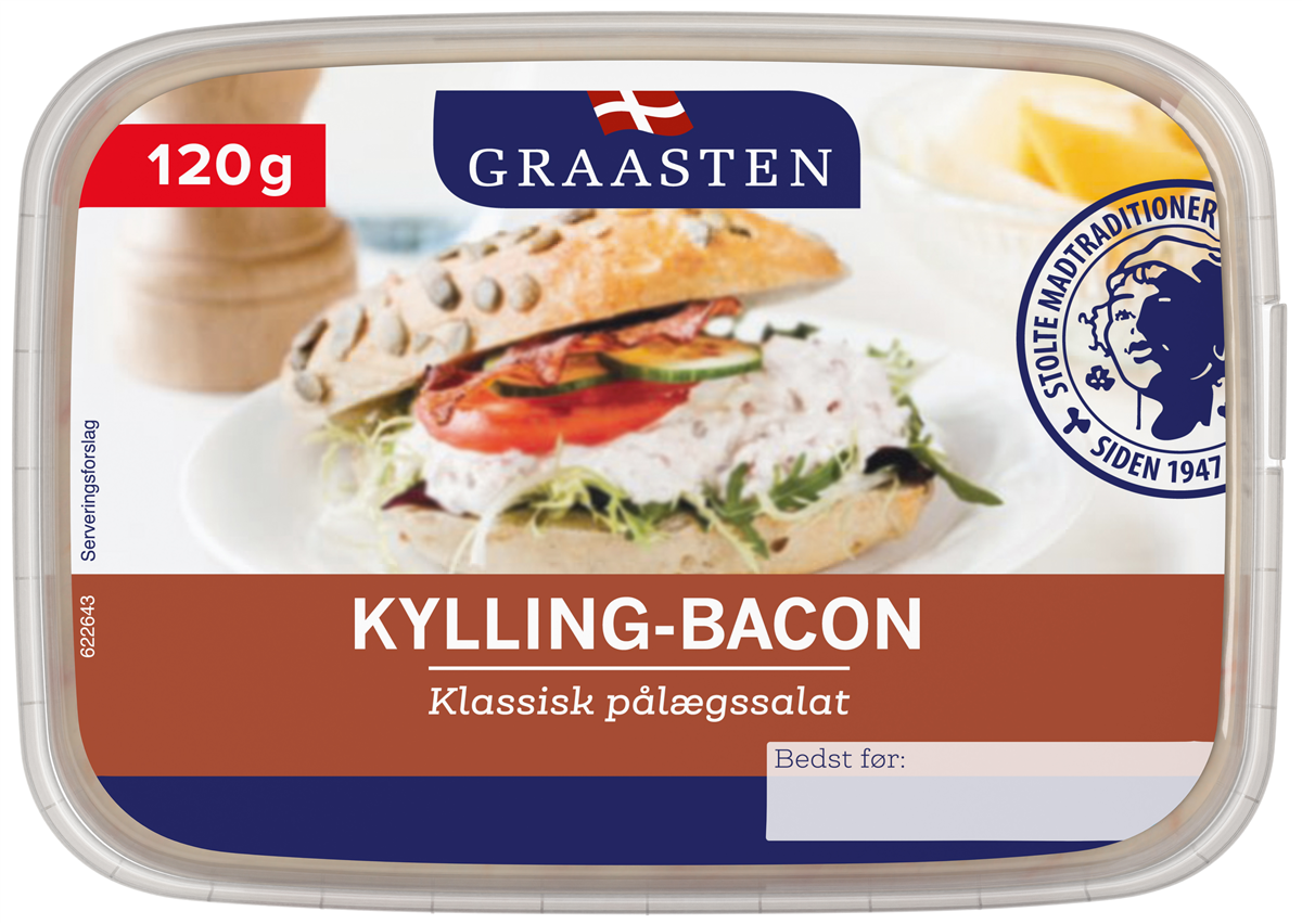 Graasten kyll-baconsalat 120 g