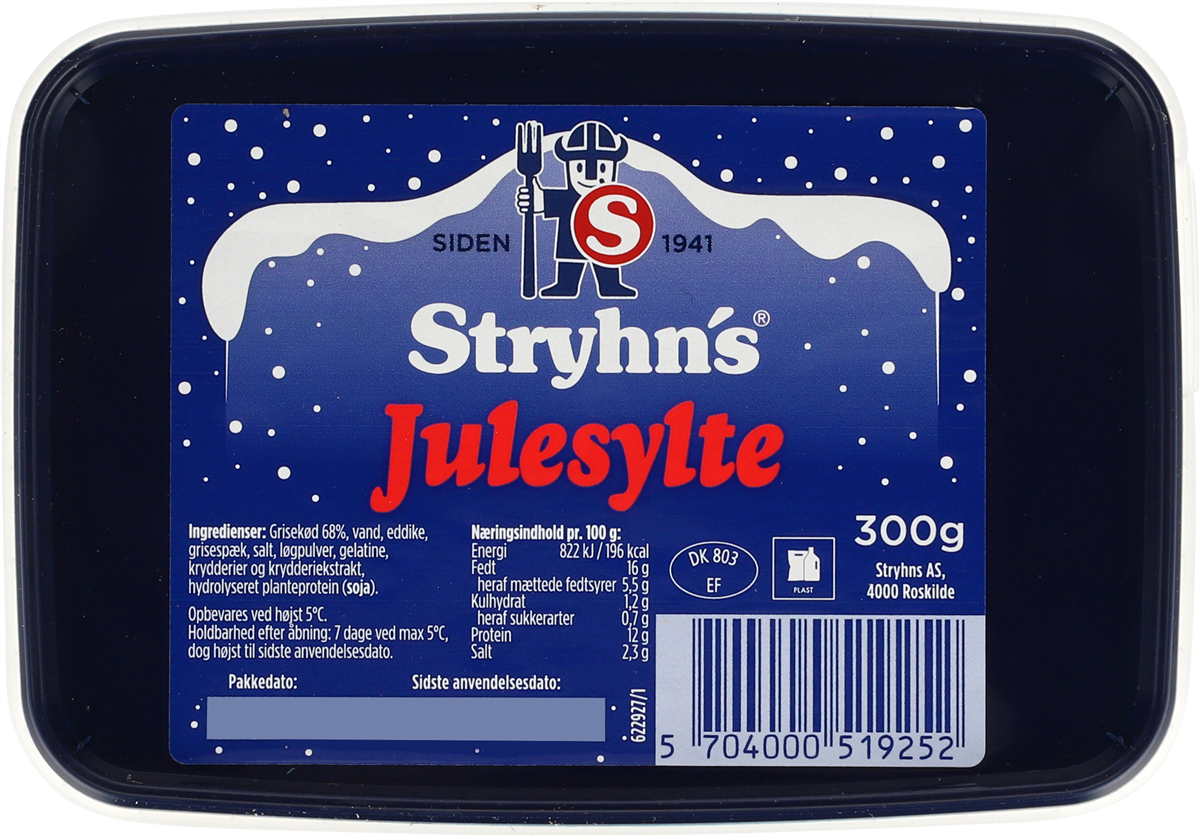 Stryhns Julesylte