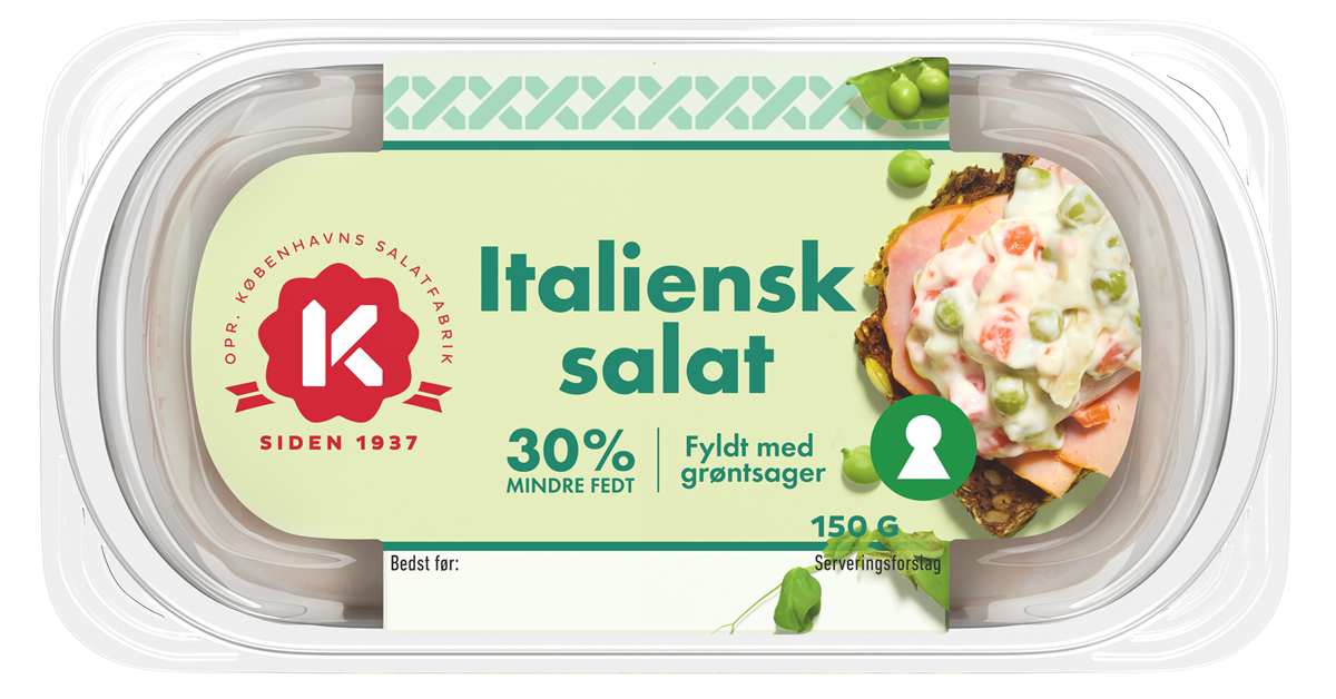 K-Salat Italiensksalat 30% 150 g