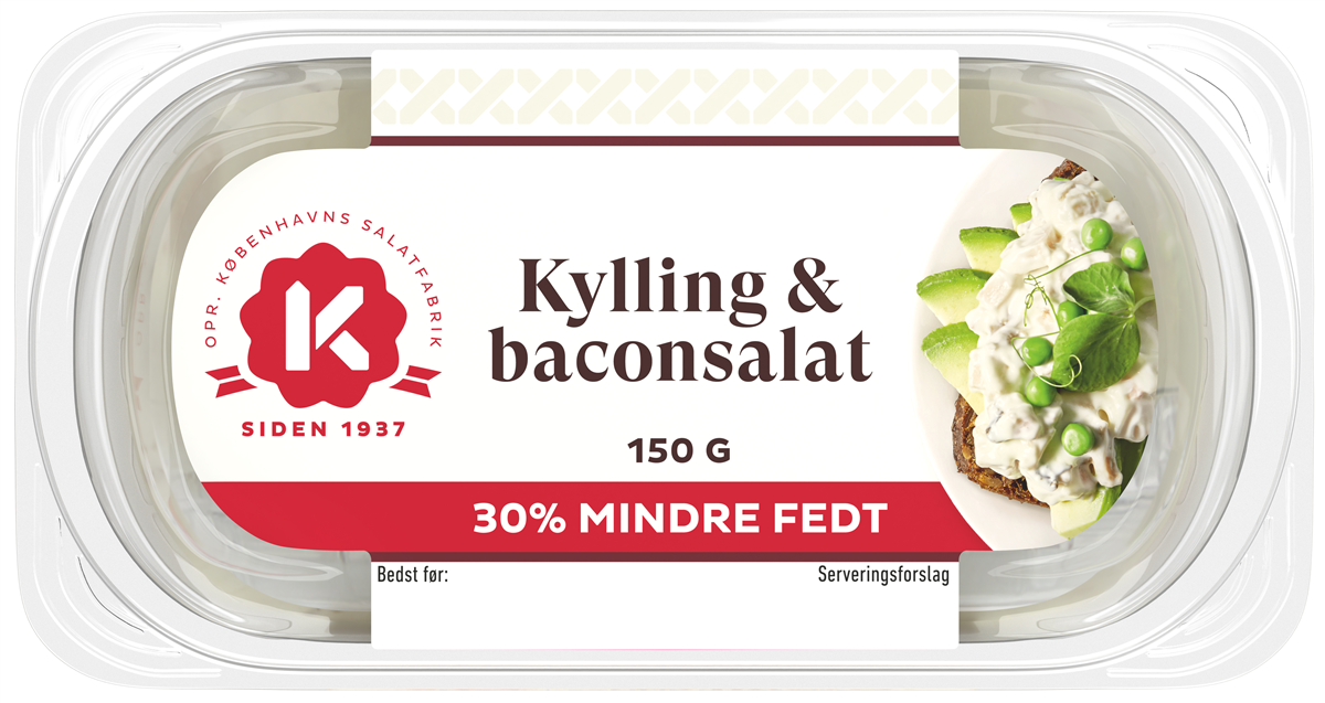 K-Salat Kyll Med Bacon 30% 150 g