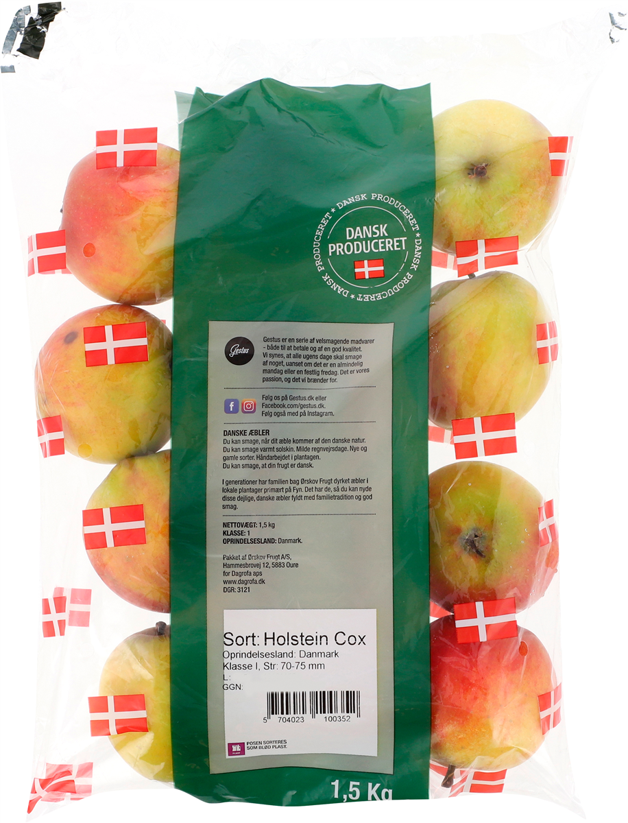 Æbl. Holstein Cox ps 1,5 g