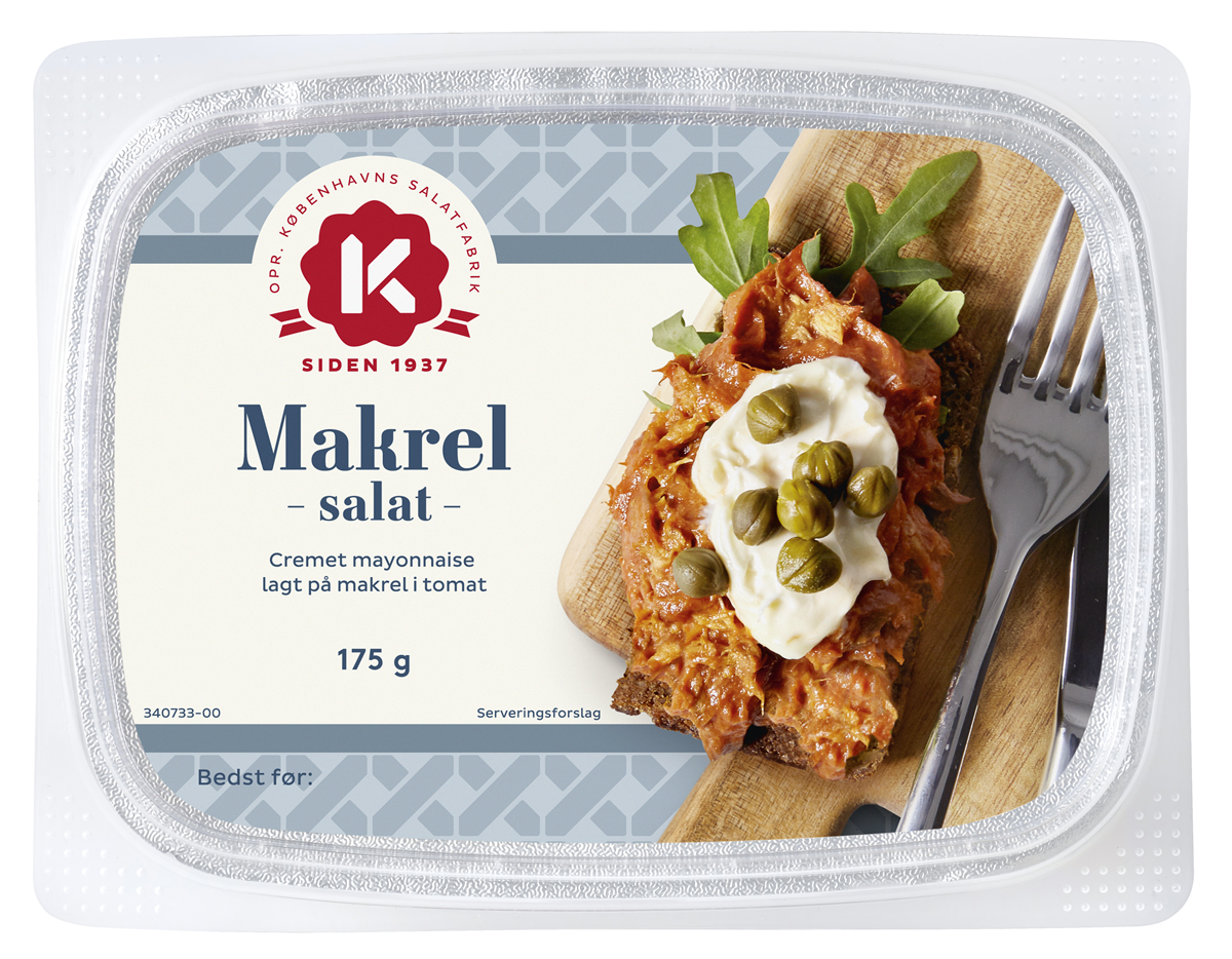 K-Salat makrelsalat 175 g