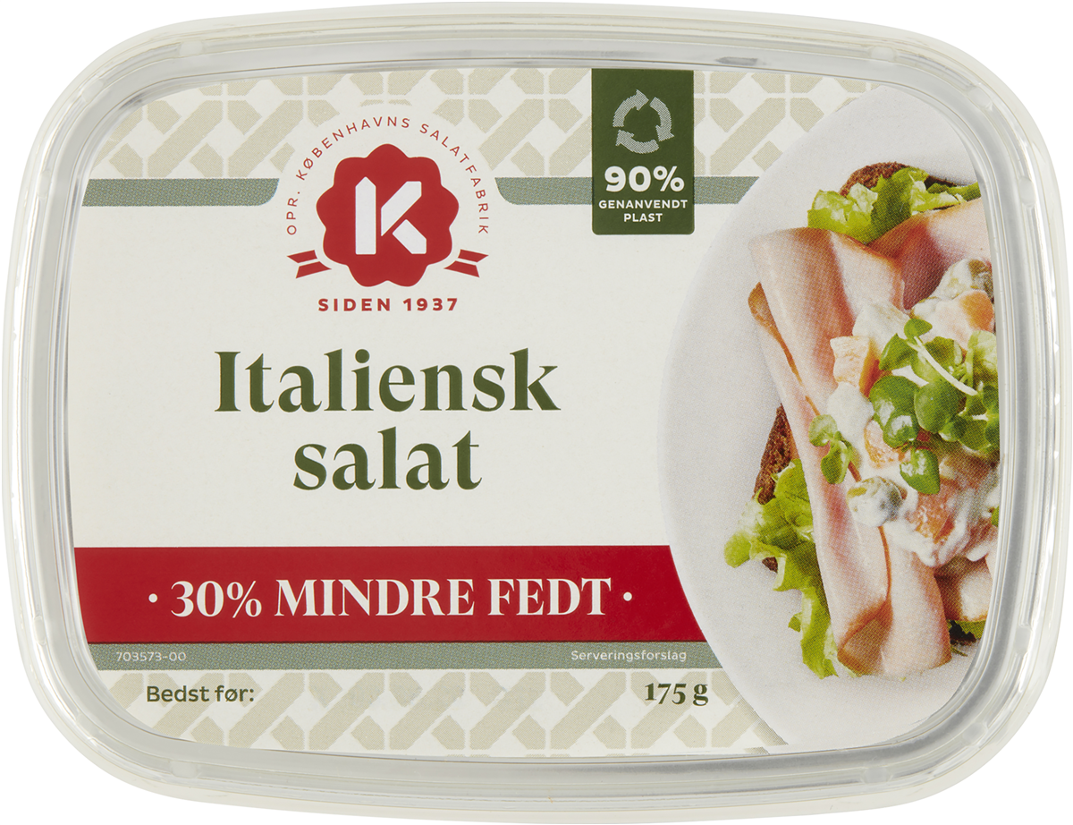 K-Salat italiensksalat 30% 175 g