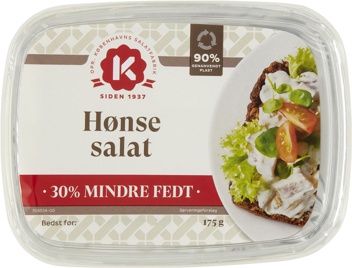 K-Salat hønsesalat 30% 175 g