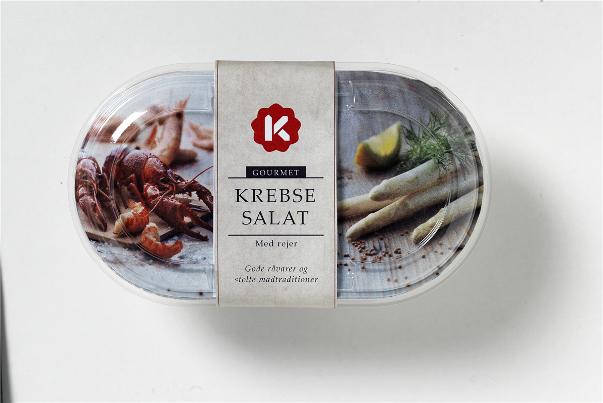 Gourmet krebsesalat m/reje