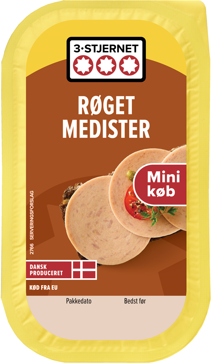 3-Stjernet 3-Stj røget medister 80 g