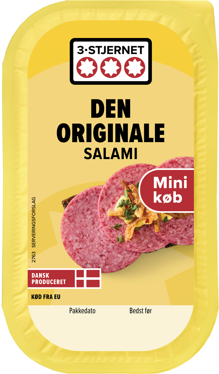 3-Stjernet 3-Stj salami 200 g