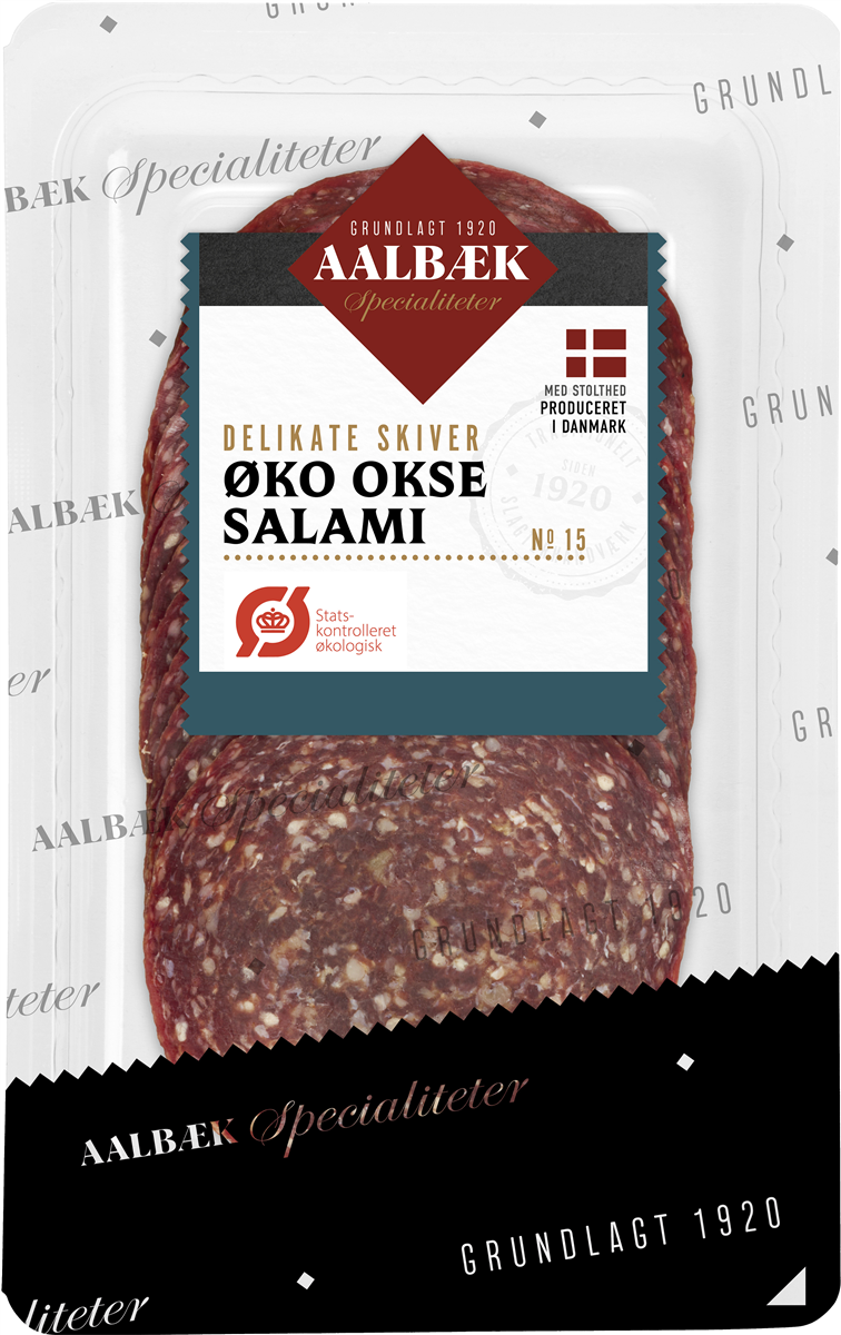 Aalbæk Delikat Oksesalami Øko