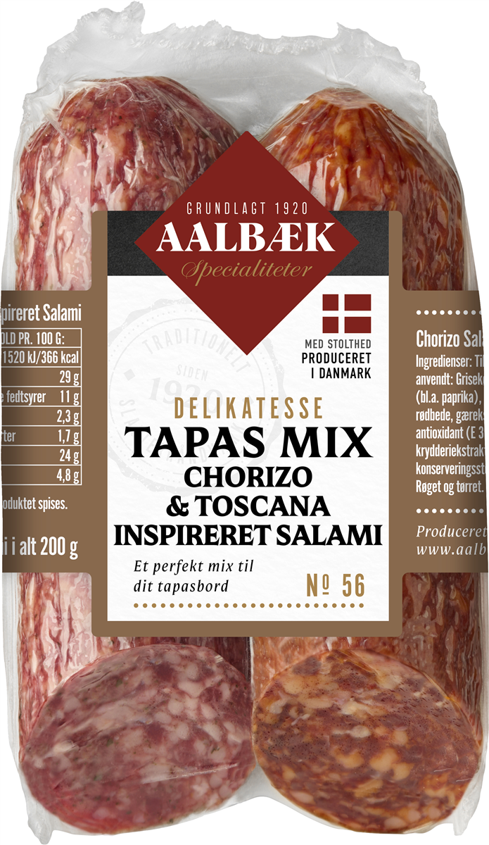 Aalbæk Tapas Mix Spansk & Italiensk