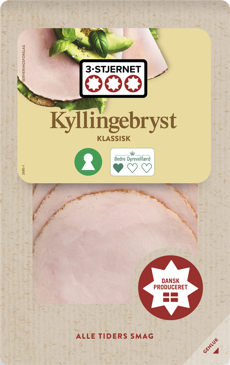 3-Stjernet Kyllingebryst