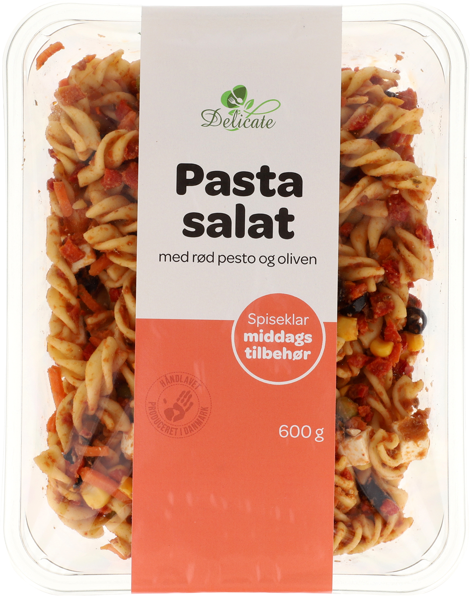 Pastasalat med Rød Pesto