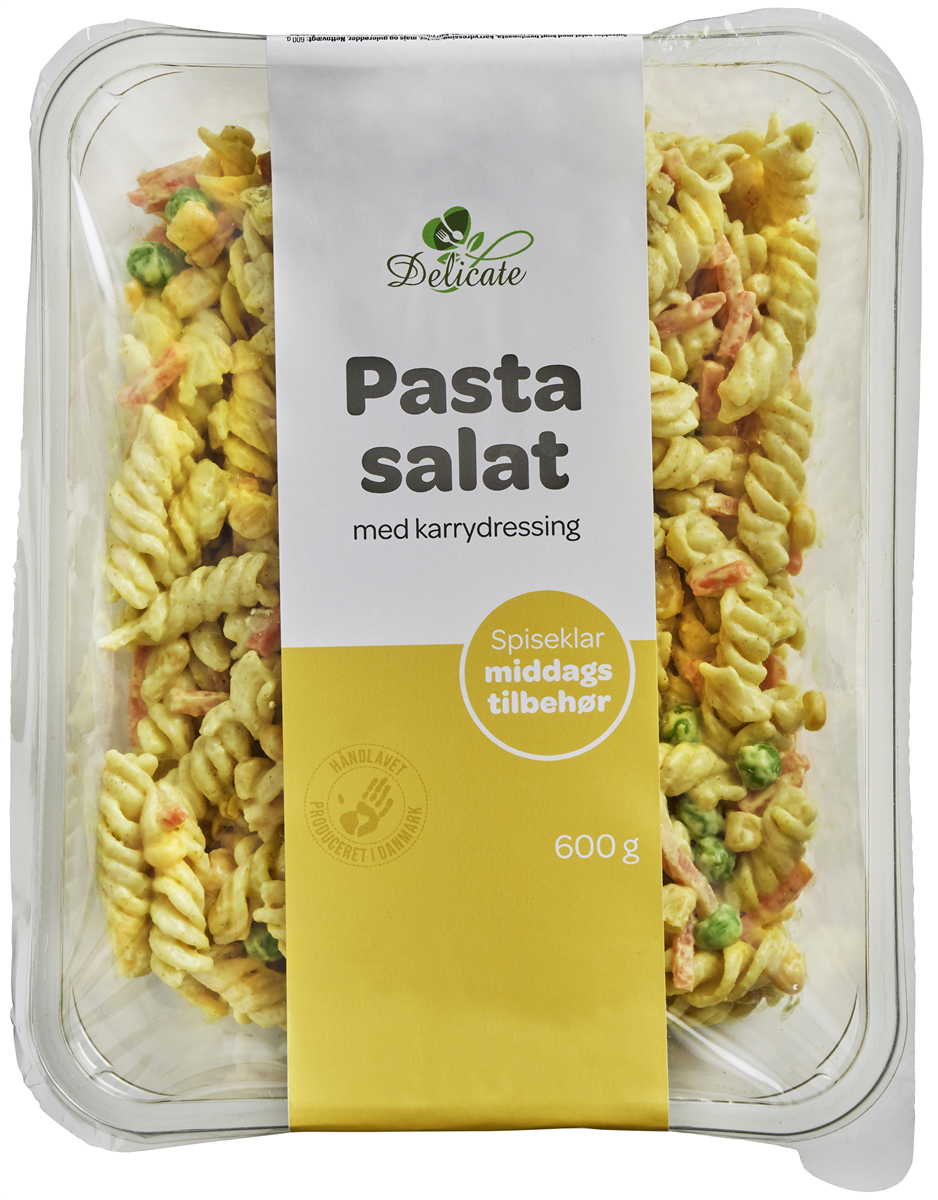 Pastasalat med Karry