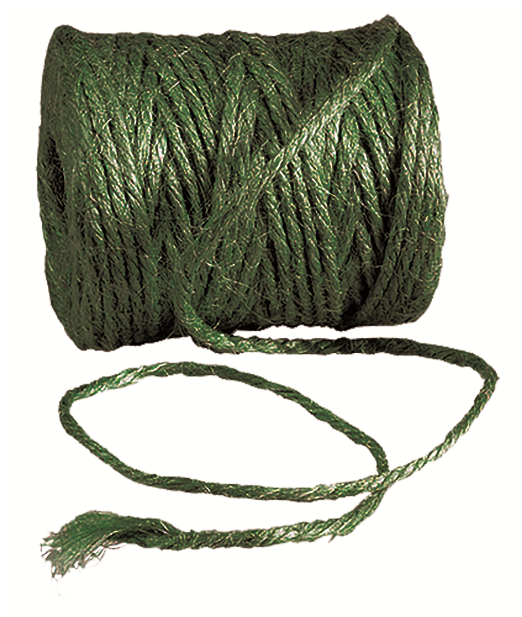 Jutegarn grøn 35 meter
