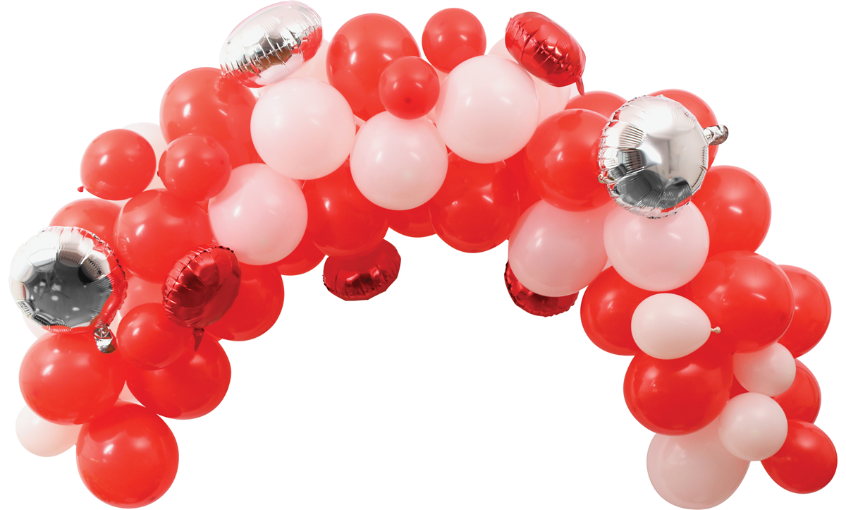 Ballonbue rød mix 1 stk.
