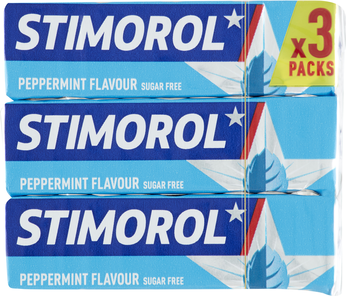 Stimorol Peppermint sf 3 pk 3 stk.