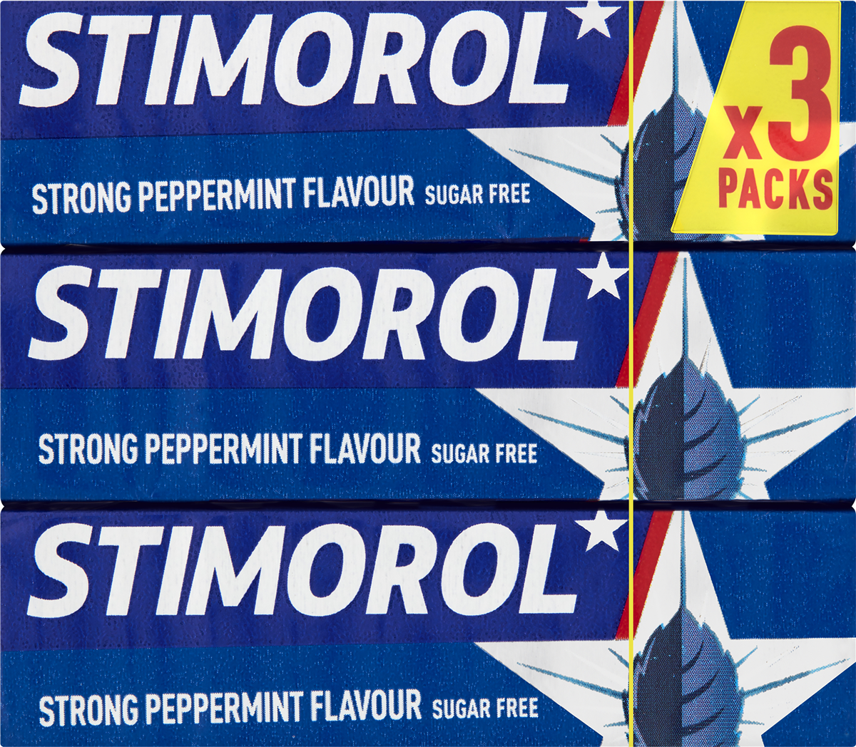 Stimorol, Tyggegummi m. strong peppermintsmag