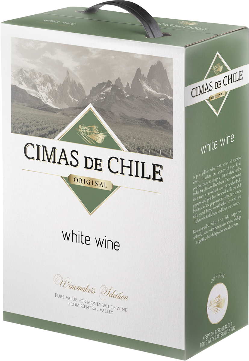 Cimas de Chile white BIB 3000 ml