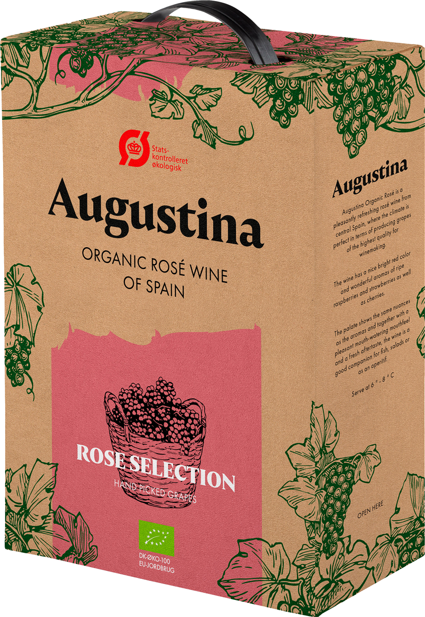 Augustina rose økologisk 750 ml