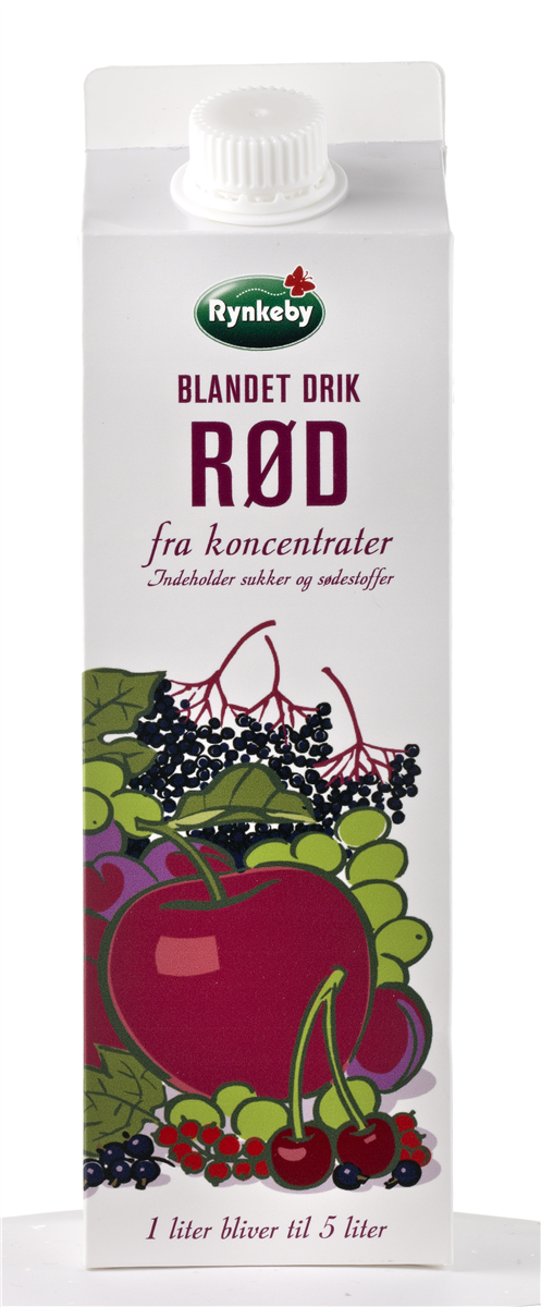 Rynkeby blandet drik 1000 ml
