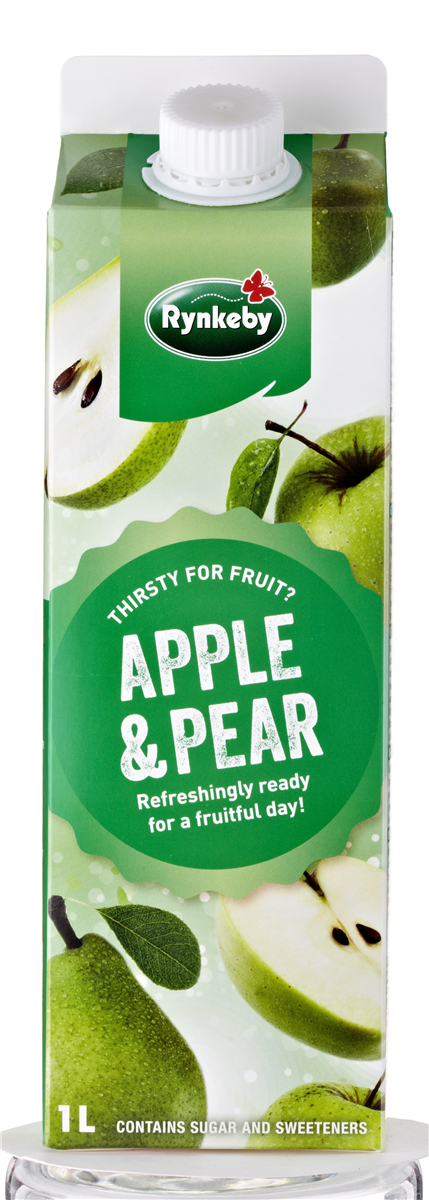 Rynkeby frugtdrik æble/pær 1000 ml