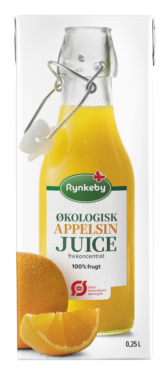 Rynkeby Appelsinjuice Øko