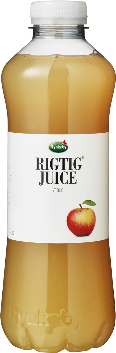 Rynkeby rigtig juice æble 1000 ml
