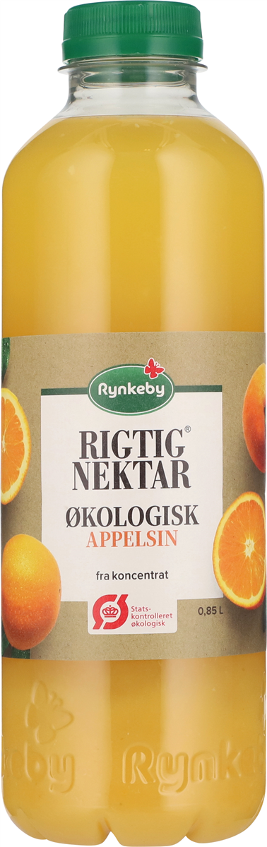 Rigtig Appelsin Nektar Øko 0,85 L