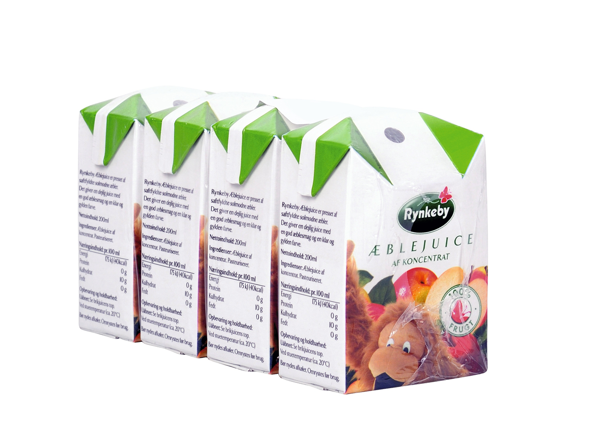 Rynkeby æble 4-pak 800 ml
