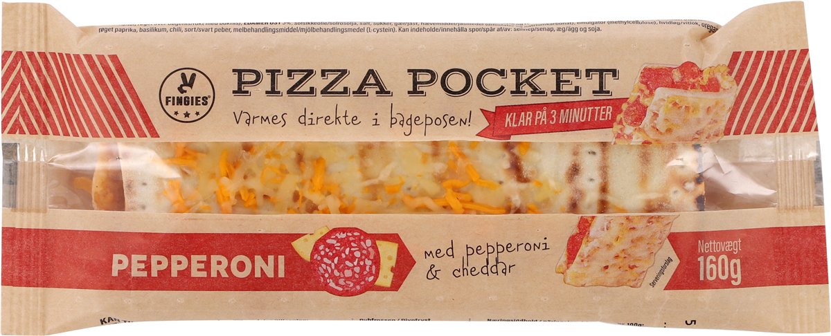 Pizza pocket pepperoni KK 160 g