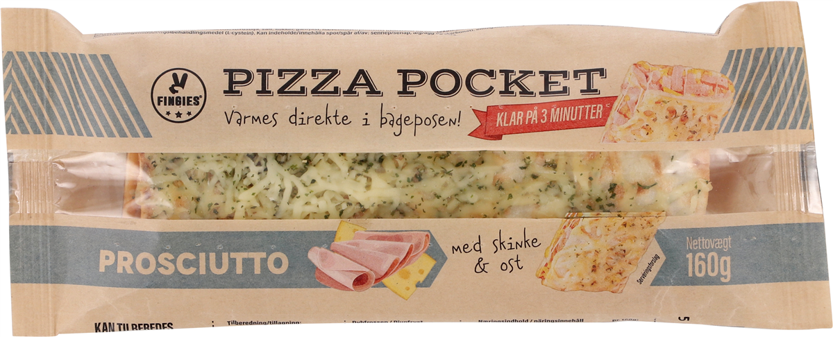 Pizza pocket prosciutto KK 150 g
