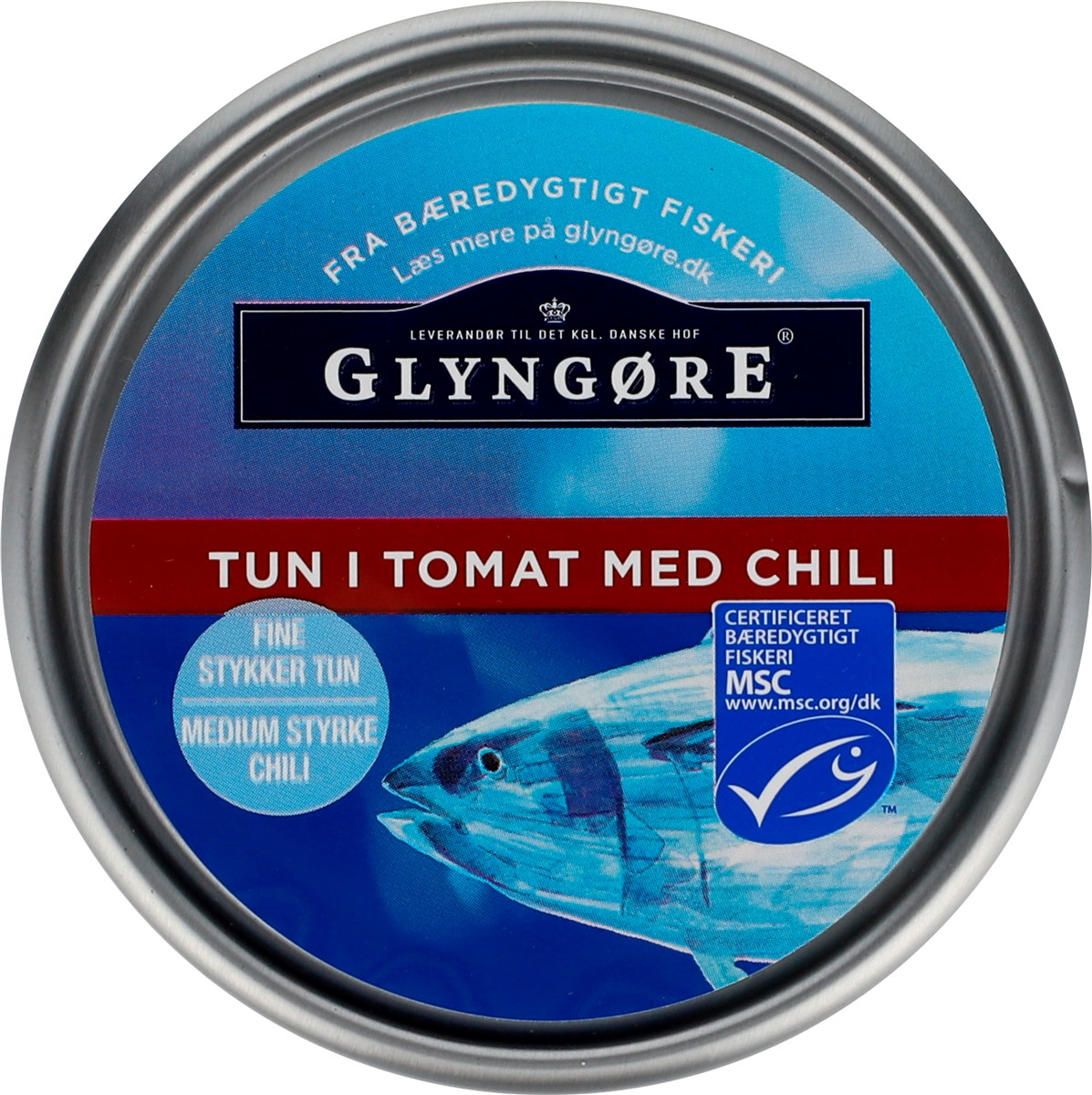 Tun i tomat med chili MSC 185 g