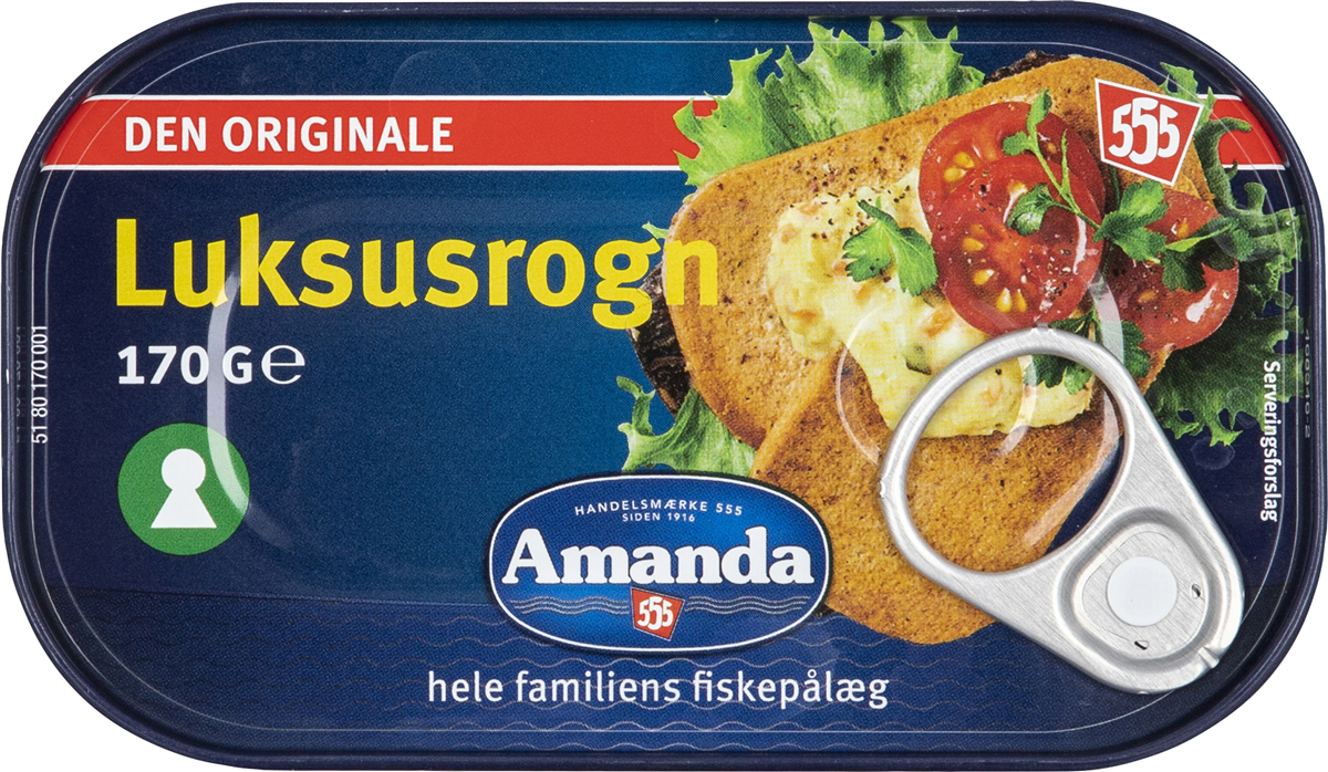 Amanda luksusrogn 170 g