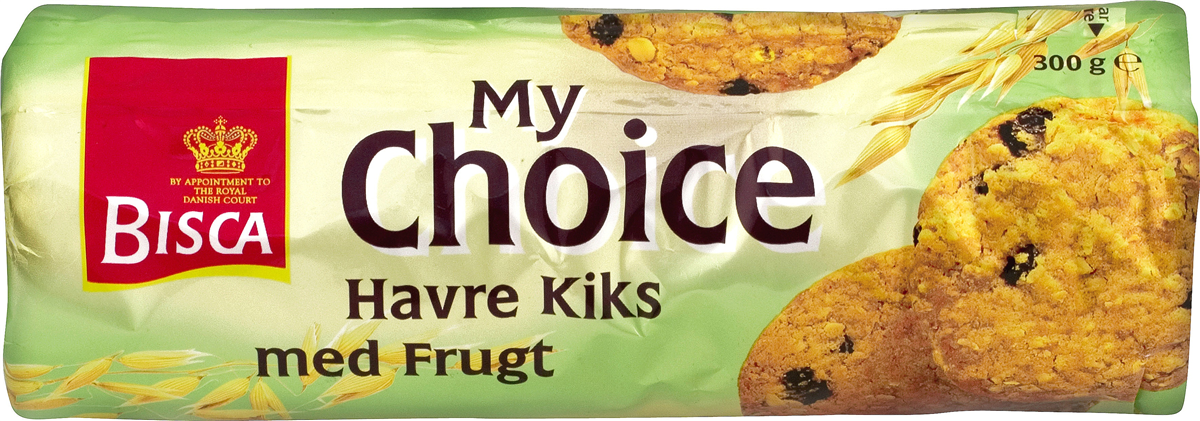 My Choice havrekiks frugt 400 g