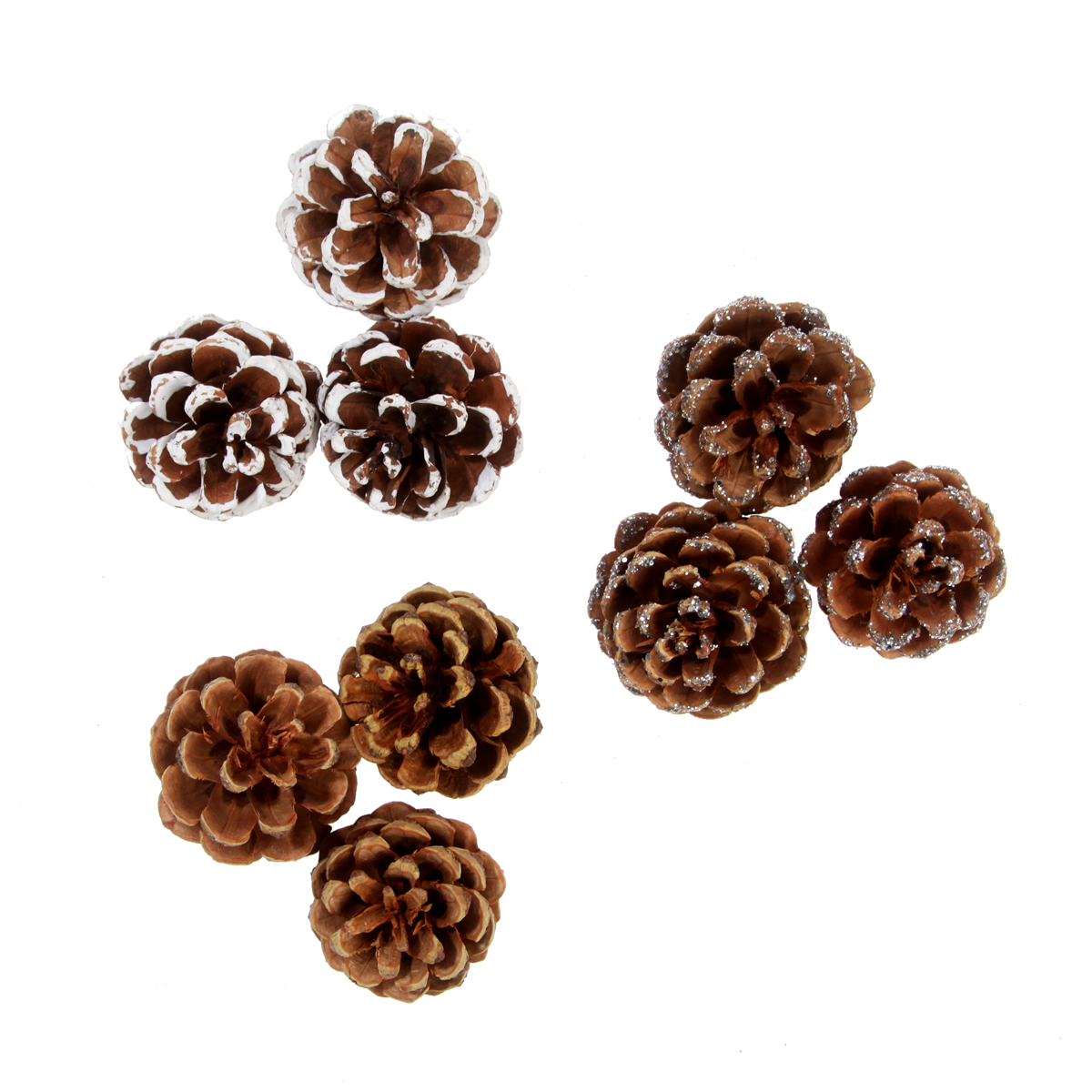 Grankogle hv/natur/sølv