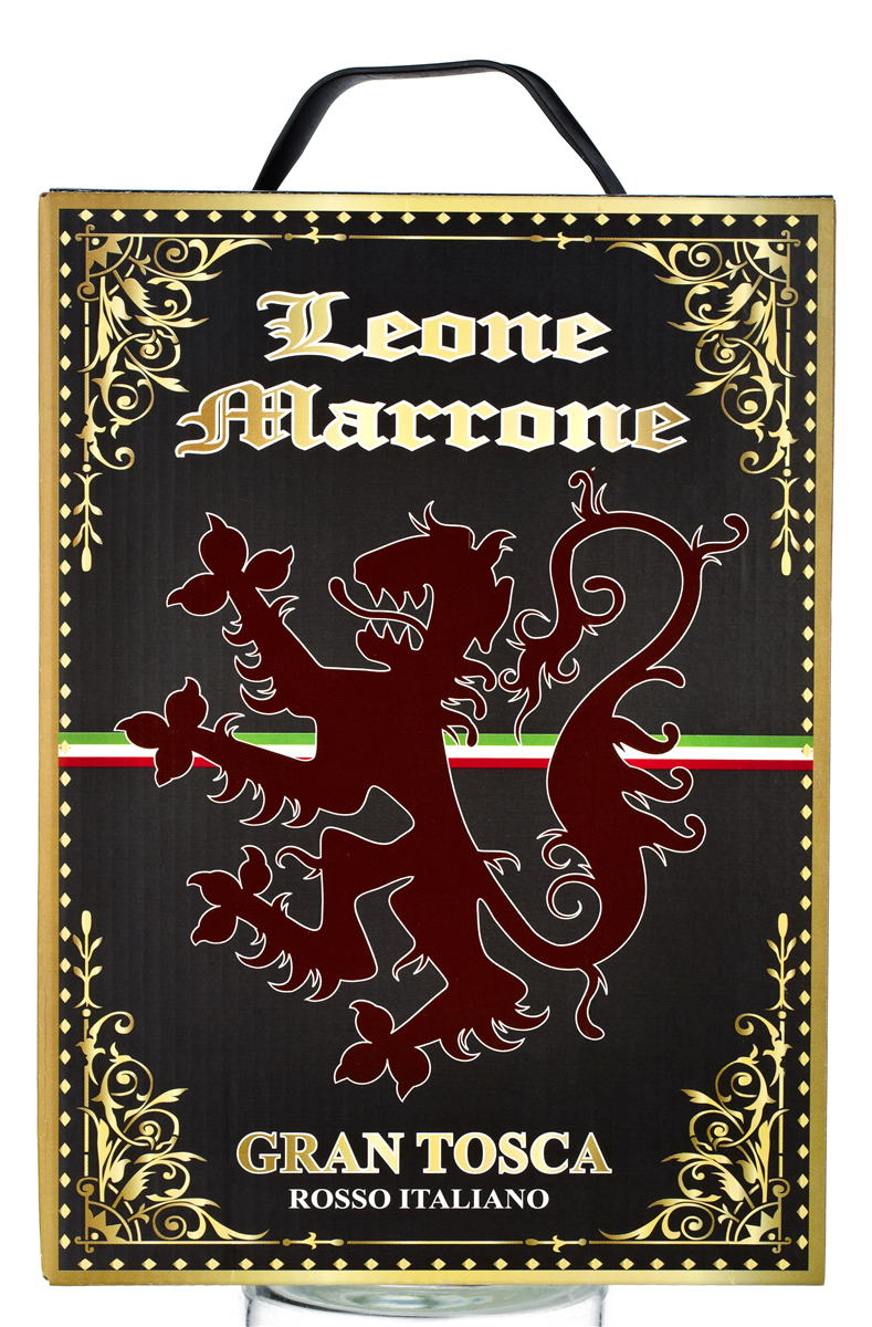 Leone Marrone Rødvin 13,5% Bag In Box