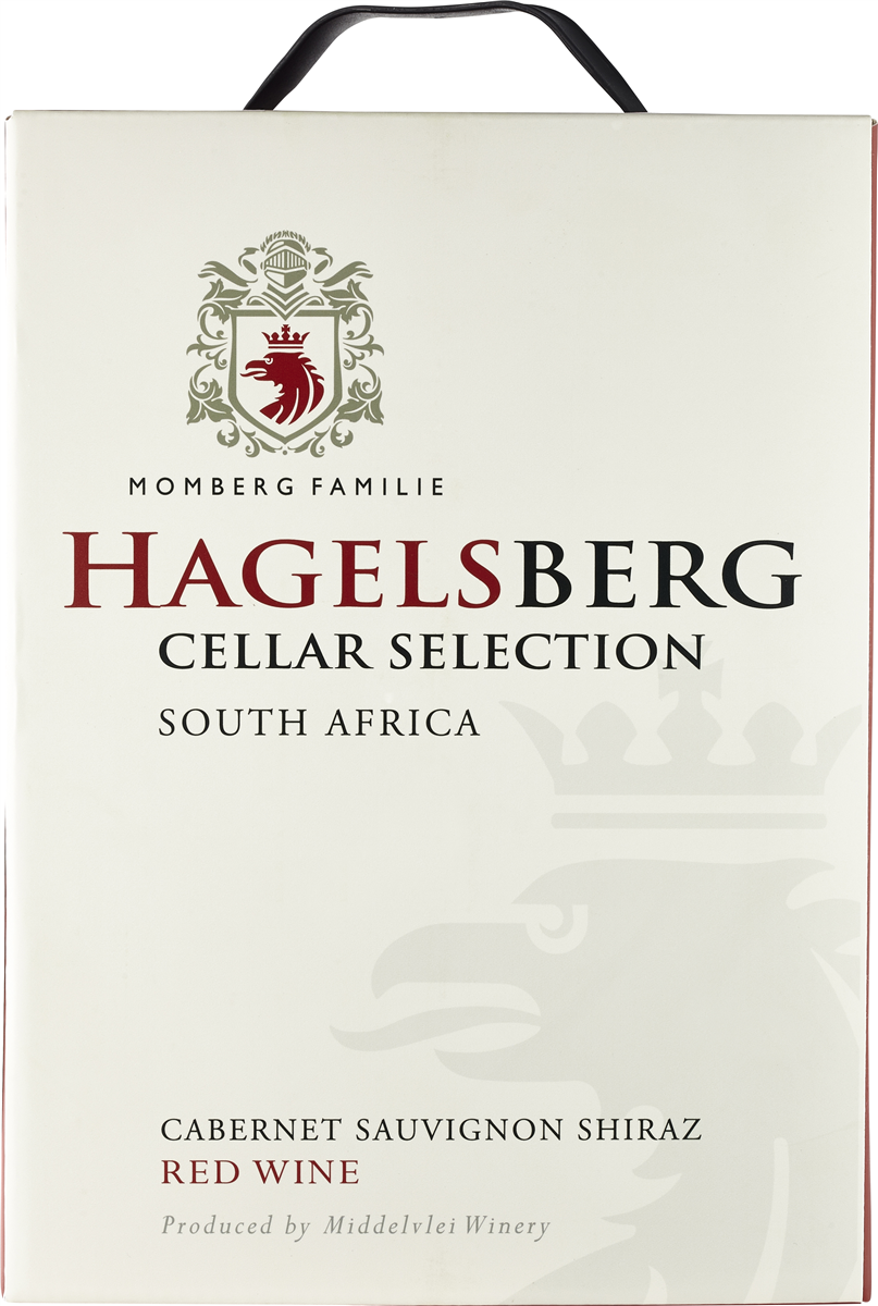 Hagelsberg cab/shiraz 14,5% 750 ml