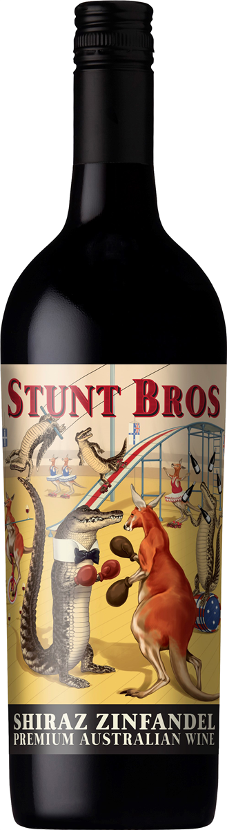 Nugan Stunt Bros rødvin 750 ml