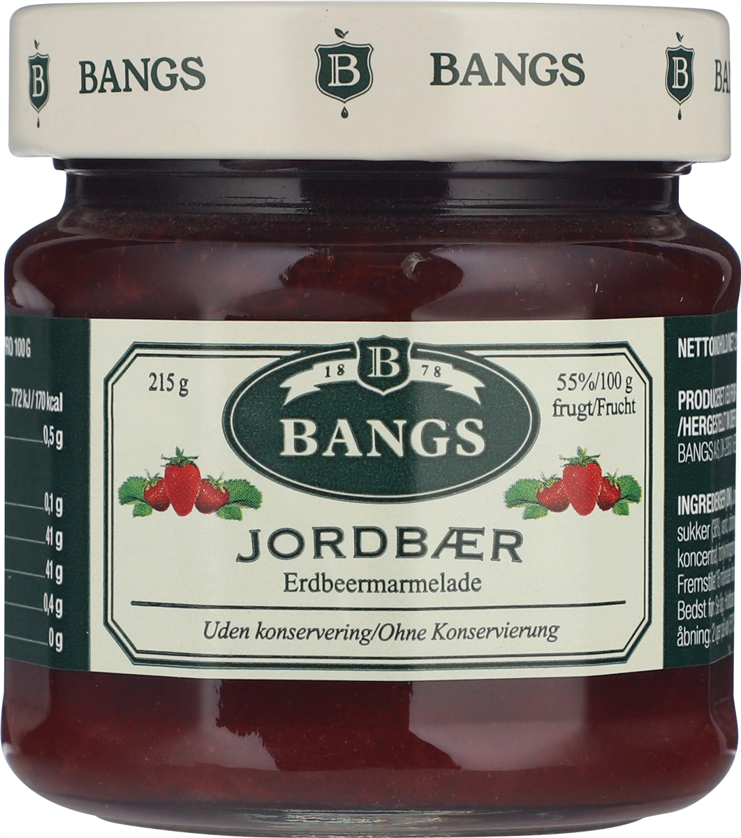 Bangs Jordbærmarmelade