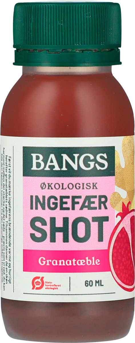 Bangs Ingefær Shot Granatæble Øko