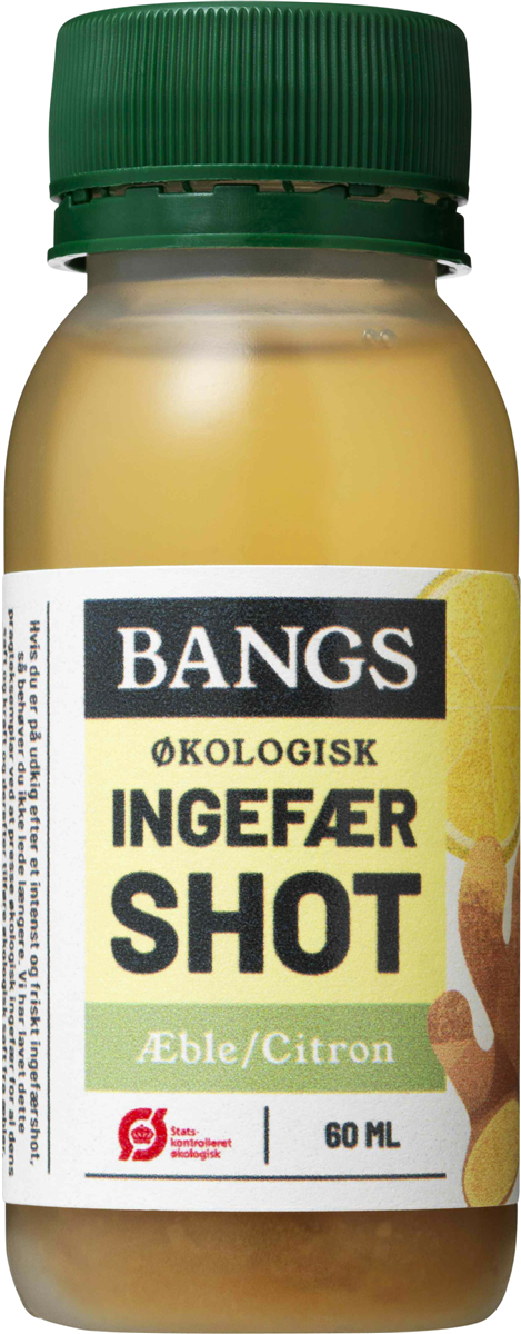 Bangs Ingefær/Æble Shot Øko