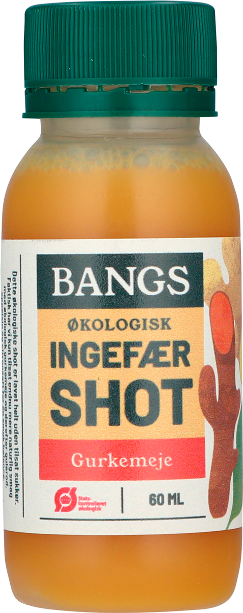 Bangs Ingefær Shot Gurkemeje Øko