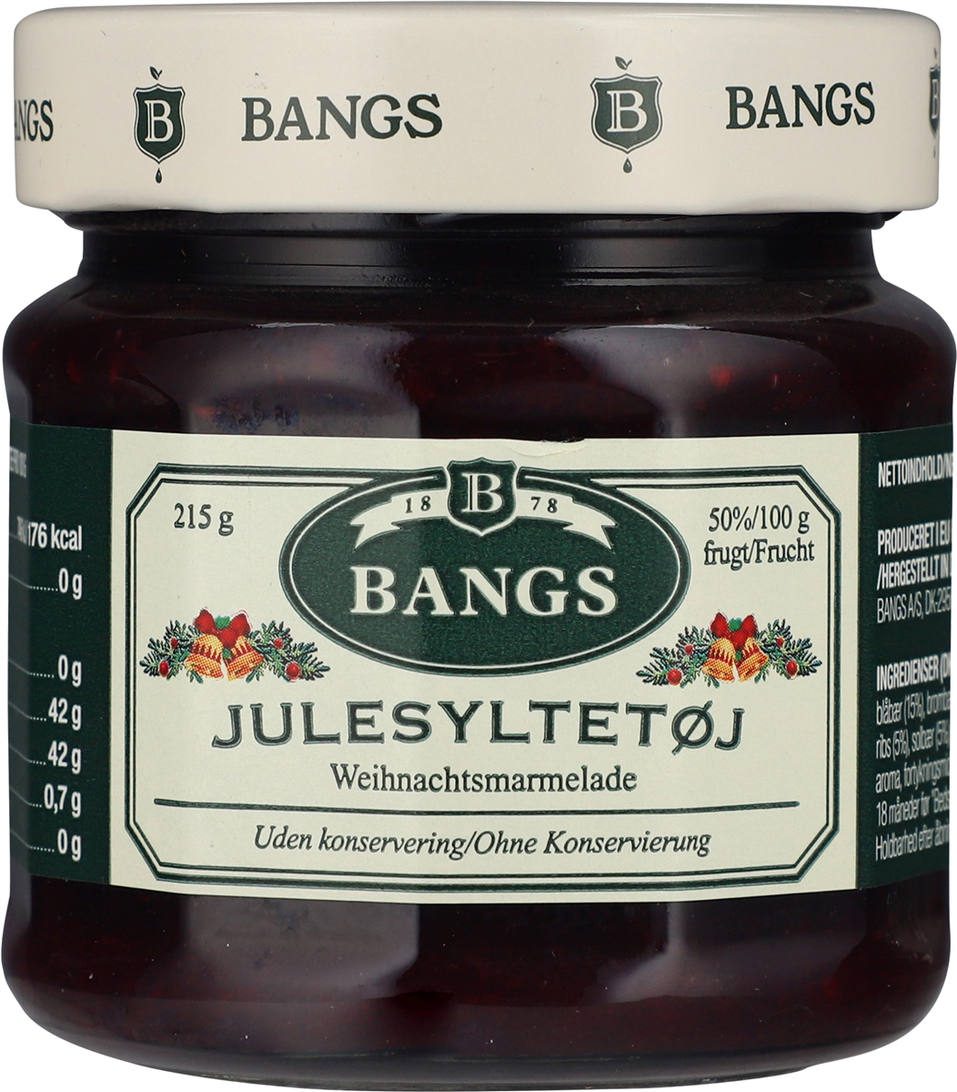 Bangs jule syltetøj 300 g