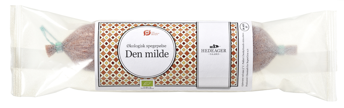 Spegepølse, mild - øko. 200 g