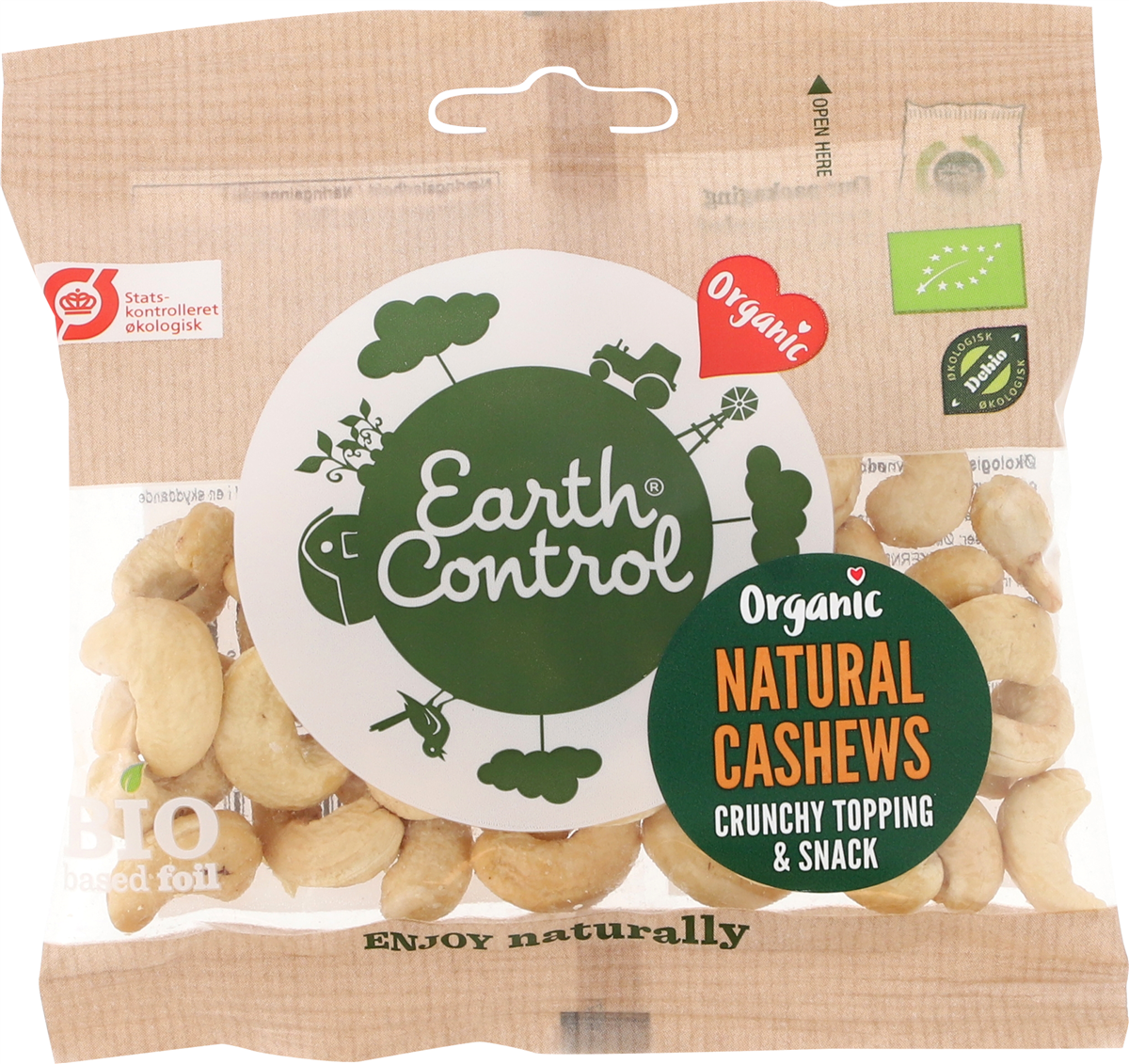 Øko Usaltede Cashewnødder