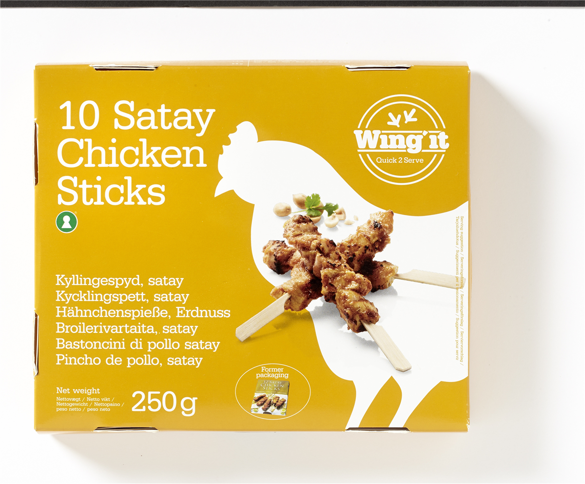 Kyllingespyd Satay